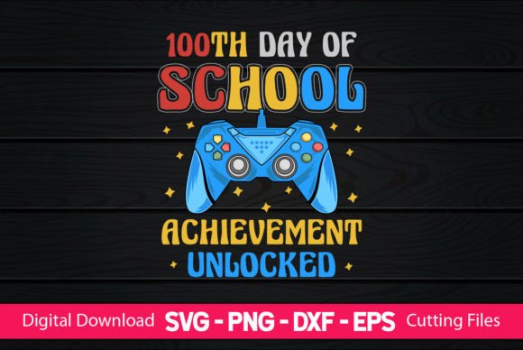 100th Days of School Unlocked Graphics for Crafts