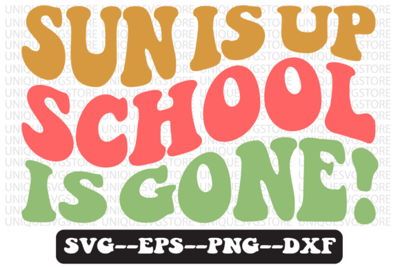 Crafts & Graphics: Sun is Up, School is Gone SVG Review