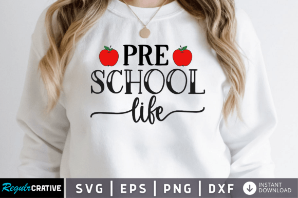 FREE Pre School Life Svg: Graphics for Crafts