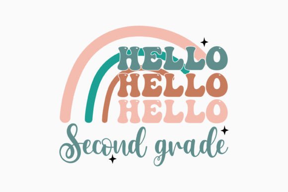 Hello Second Grade Graphics for Crafts