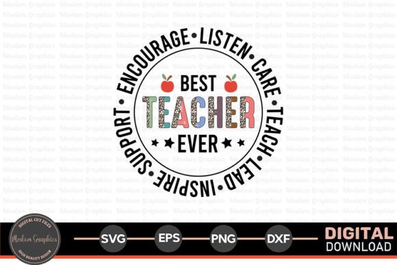 Retro Teacher SVG for Crafts & Graphics