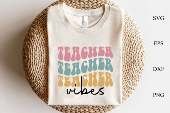 Reviewing Teacher Vibes Retro SVG for Embroidery