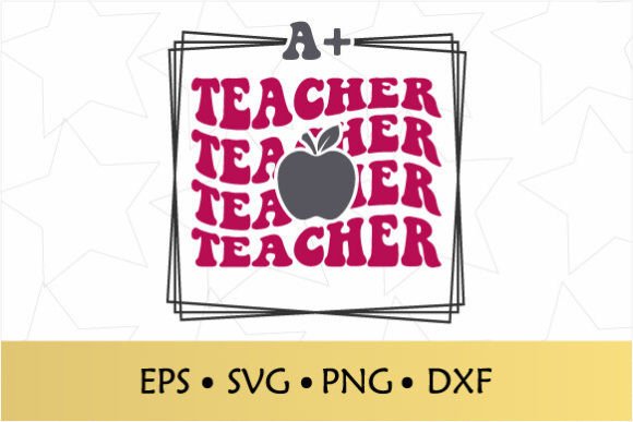 Reviewing the A Teacher Retro Groovy SVG for Embroidery
