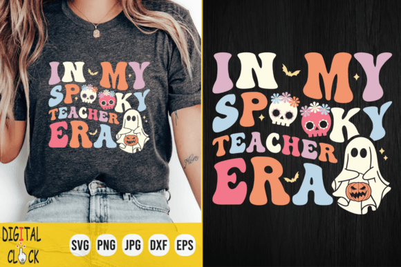 Spooky Teacher SVG: Graphics for Crafts