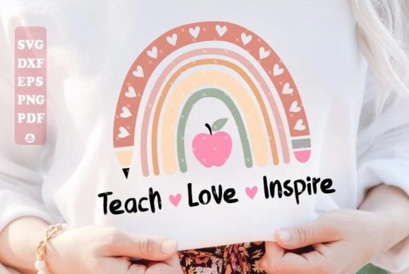 Teach Love Inspire Graphics for Crafts