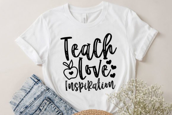 Teach Love Inspire SVG: Graphics for Crafts