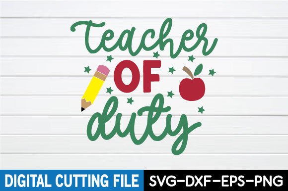 Teacher Duty Svg: Elevating Crafts & Graphics