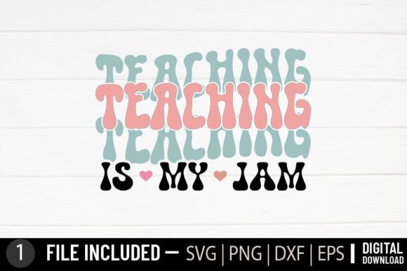 Teaching is My Jam: Retro Graphics for Crafts